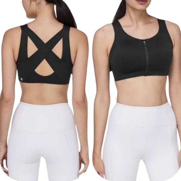 NWOT Lululemon Enlite Bra Zip Front - Picture 7 of 7